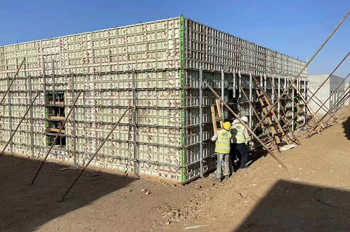 shuttering system concrete walls