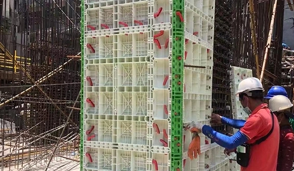 Plastic Formwork Panels in Construction